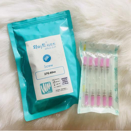 White medience / WM ไหมเกรียว คอลลาเจน pdo screw เส้นละ 50 บาท