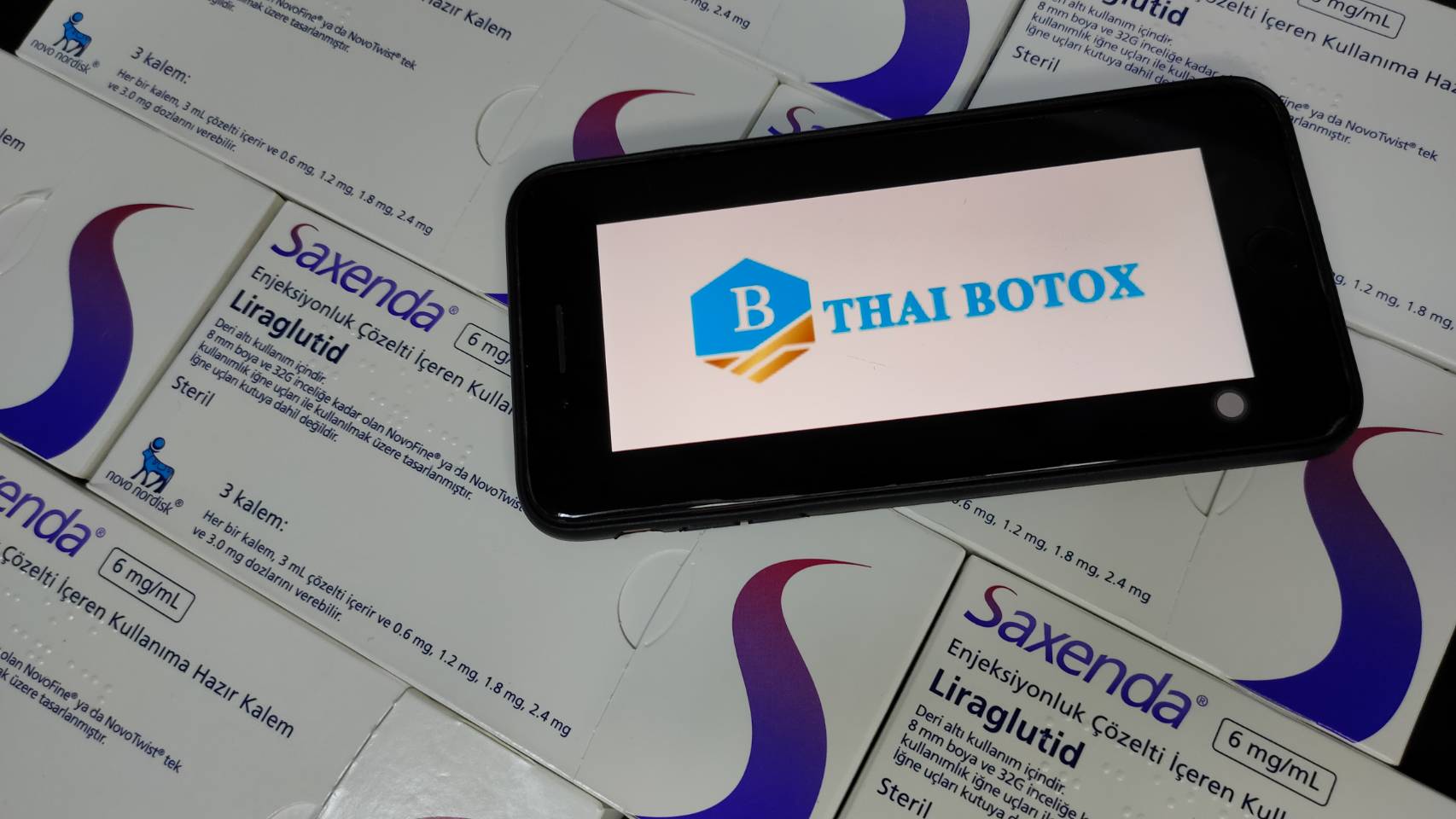 Saxenda ปากกาลดน้ำหนัก 1กล่อง มี3 แท่ง แบ่งขาย แท่งละ 3,050บาท ( สินค้าหมด)
